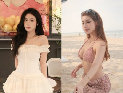 Gái xinh 2k5 cạnh tranh nhan sắc với Lọ Lem, mặt đẹp như AI, body nóng bỏng khiến netizen không ngừng xuýt xoa
