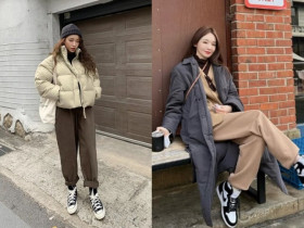 Tại sao giày thể thao bị "xếp xó" khi phối với áo phao? Phong cách thời thượng năm nay là diện với 3 kiểu áo này