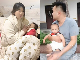 Con trai thuê trọ sống thử có con với bạn học, người bố lên chức ông nội ở tuổi 38, nấu cơm cữ cho con dâu