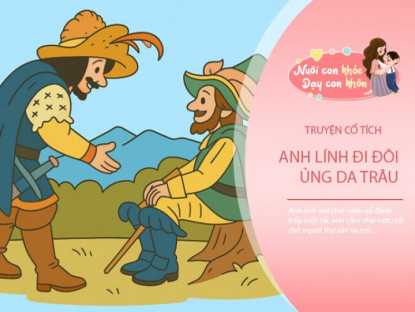 Truyện cổ tích: Anh lính đi đôi ủng da trâu và lũ cướp
