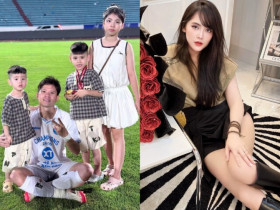 Mẹ đơn thân được cầu thủ ĐTVN say đắm: Gợi cảm sau sinh 3 con, con gái riêng ngày càng xinh xắn