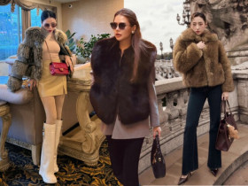 Mặc áo khoác lông vừa sang vừa trẻ như mỹ nhân Việt, chị em hóa thành quý cô "giàu ngầm"