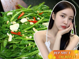Việt Nam có loại rau dân dã, ăn một bữa hiệu quả như uống thuốc giảm cân, giúp chị em da trắng nõn nã