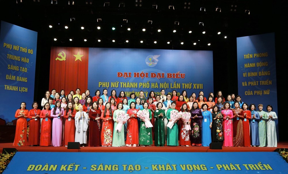 Bế mạc Đại hội Đại biểu Phụ nữ thành phố Hà Nội lần thứ XVII, nhiệm kỳ 2025-2030 - 2