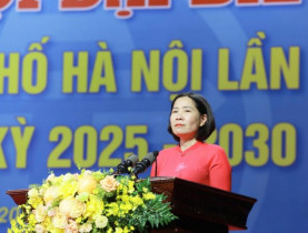 Bế mạc Đại hội Đại biểu Phụ nữ thành phố Hà Nội lần thứ XVII, nhiệm kỳ 2025-2030