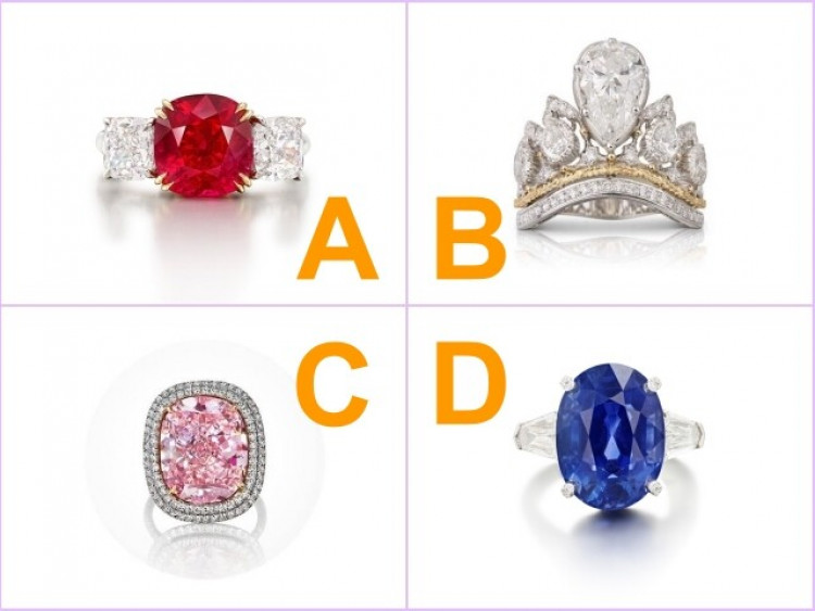 Trắc nghiệm: Bạn có mệnh lấy chồng đại gia không? Chọn một chiếc nhẫn biết ngay bạn có bao nhiêu % làm phu nhân hào môn