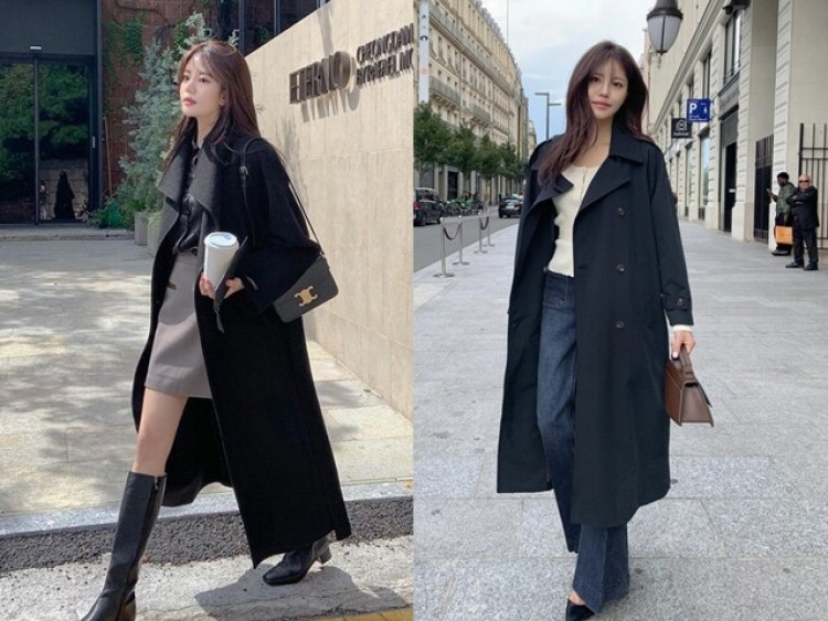 Trong tủ chỉ có một chiếc áo khoác đen, tôi áp dụng 5 cách mặc này không bao giờ bị "già chát", ai cũng khen xinh