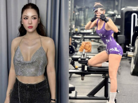 Mẹ 3 con mặc đồ bó sát khoe đường cong chữ S đẹp hút hồn, bí quyết vỏn vẹn 2 từ tưởng dễ nhưng khó làm