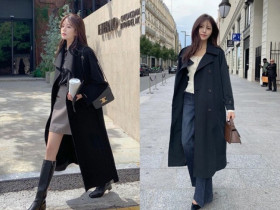 Trong tủ chỉ có một chiếc áo khoác đen, tôi áp dụng 5 cách mặc này không bao giờ bị "già chát", ai cũng khen xinh