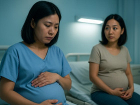 Ngày đi đẻ vô tình chung phòng với người yêu cũ của chồng, cô ấy tiết lộ 1 bí mật