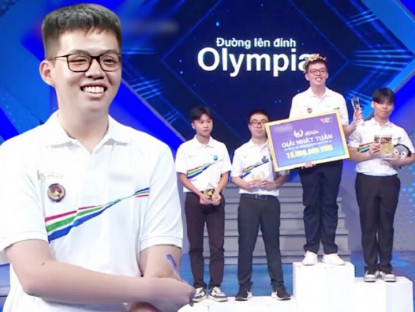 Nam sinh Đồng Nai giành chiến thắng thuyết phục tại Olympia 26 với 335 điểm, gần gấp đôi người về nhì