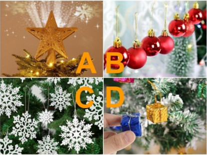 Trắc nghiệm: Bạn khao khát điều gì nhất trong tình yêu? Câu trả lời nằm ở món đồ trang trí Noel bạn chọn