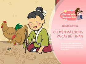 Truyện cổ tích: Mã Lương và cây bút thần