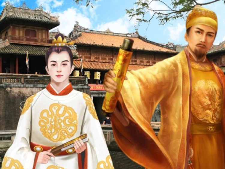 Vị vua nào lắm vợ đông con nhiều cháu, người hơn 100 vợ nhưng không con nối dõi, cả hai đều có công trong sử Việt?