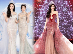 Hoa hậu Ý Nhi lộ nhan sắc thật ngày cuối nhiệm kỳ, đi làm thêm ở Úc tiết kiệm 30 triệu đồng/tháng