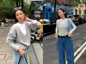 5 món đồ mùa đông hội sành thời trang luôn kết hợp với áo trắng dài tay, mặc đẹp chưa bao giờ đơn giản đến thế