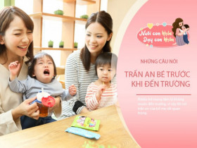 5 câu bố mẹ nên nói để con vui vẻ, tự giác đến trường