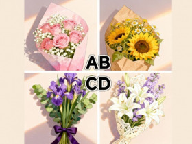 Trắc nghiệm: Chọn một bó hoa, biết ngay cuộc sống khi về già của bạn và người bạn đời có hạnh phúc không