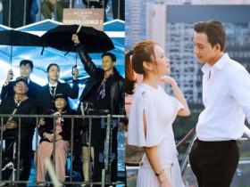 Mai Tài Phến ngồi kế bố mẹ Mỹ Tâm ở concert, suốt 8 năm đồng hành trong âm thầm