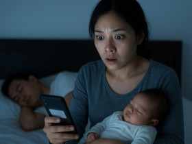 Vừa sinh con chưa đầy tháng, tôi choáng ngợp trước sự thật về chồng