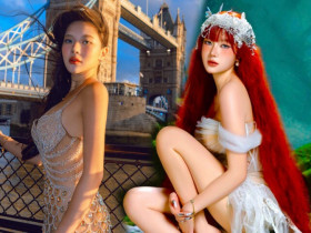 Ái nữ chủ tịch tập đoàn đi thi hoa hậu bị chê "mặt đại trà", giờ xinh như Tây, mặc đồ không che nổi vòng 1