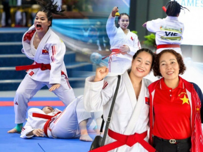 VĐV Jujitsu được mẹ "hộ tống" sang Thái thi đấu, vượt nỗi sợ giành huy chương, tiết lộ lời dặn dò đặc biệt