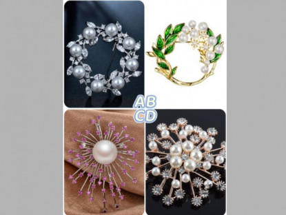 Trắc nghiệm: Bạn thích chiếc trâm cài áo nào? Khám phá hôn nhân mà trời ban cho bạn