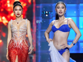 71 người đẹp "đọ sắc" bất phân thắng bại tại Bán kết Miss Cosmo, Hoa hậu Phương Linh gặp sự cố không ngờ