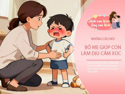Đừng vội nói “Đừng khóc nữa”: 3 câu này giúp trẻ bình tĩnh, nhanh xoa dịu cảm xúc