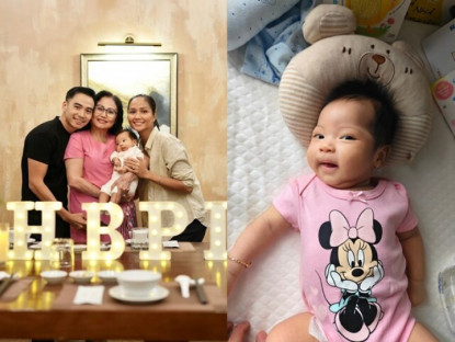 Sao Việt 24h: H’Hen Niê bế con gái đến mừng sinh nhật bà nội, bố chồng nàng hậu cúi người tặng hoa cho vợ cực "tình"