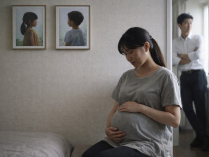 Lấy người đàn ông đã có 2 con riêng, khi tôi mang thai anh nói 1 câu khiến tôi òa khóc