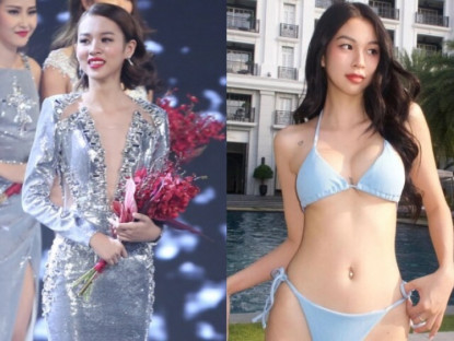 Học trò Hồ Ngọc Hà đi thi Hoa hậu chỉ lọt Top 10, vòng 1 nở nang bất thường khiến dân tình bàn tán