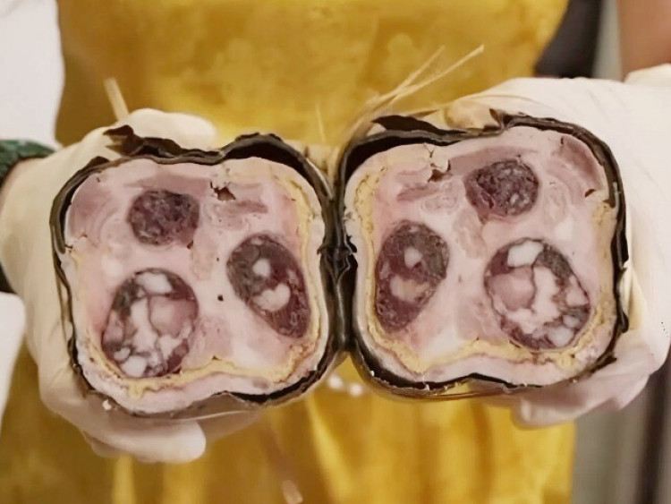 Ở Hưng Yên có món giò lạ làm từ nguyên liệu quen thuộc trên bàn nhậu, khách thèm cũng khó mà mua 