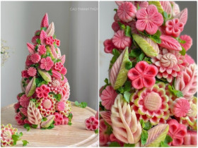 Cách tỉa cây thông Noel từ ổi không hề khó mà đẹp hút hồn của mẹ đảm, ai thích hãy thử ngay!