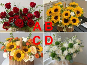 Trắc nghiệm: Chọn một giỏ hoa, biết ngay cuộc hôn nhân của bạn sẽ đi được bao xa