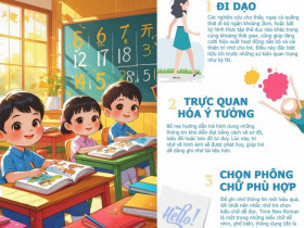 Infographic: 20 mẹo giúp trẻ học nhanh, nhớ lâu và học giỏi bền vững