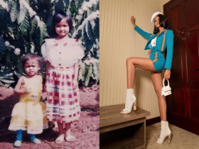 H'Hen Niê khoe ảnh hồi nhỏ chứng minh con giống mẹ, dân tình lại phát hiện cô có tố chất hoa hậu từ bé