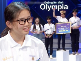 Xuất sắc dẫn đầu cả 4 phần thi, nữ sinh Quảng Trị giành chiến thắng thuyết phục tại Olympia 26 