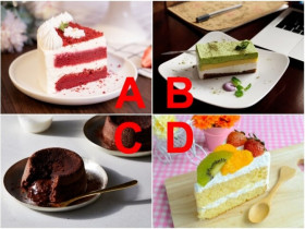 Trắc nghiệm: Chọn một miếng bánh kem, biết ngay bạn đang giữ vị trí như thế nào trong lòng nửa kia