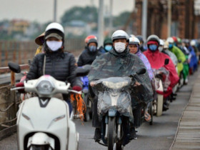 Tin tức 24h: Không khí lạnh về đúng ngày 1/1, Hà Nội có thể mưa nhiều nhất vào lúc nào?