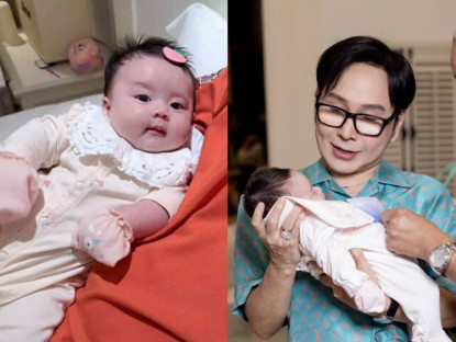 Sao Việt 24h: Con gái Hoa hậu Phương Lê "khóc um" mỗi khi NSƯT Vũ Luân vắng nhà, vẻ mặt hưởng thụ khi được bố cưng nựng