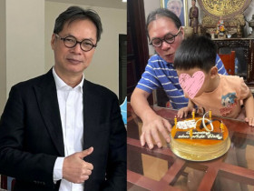 NSND Trần Lực tuổi trung niên đưa con đi học mẫu giáo bị nhầm là ông, "tự ái" đính chính: "Tôi là bố nó đấy"