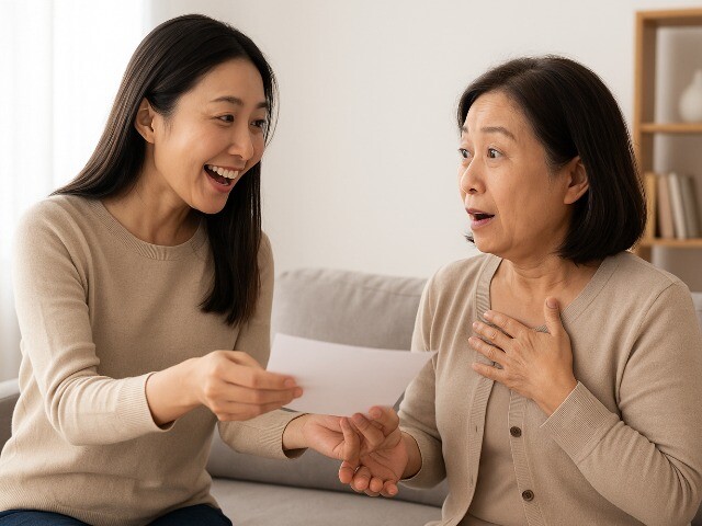 Giục con gái 30 tuổi đi lấy chồng, con đưa ra tờ giấy khiến cả nhà vỡ òa