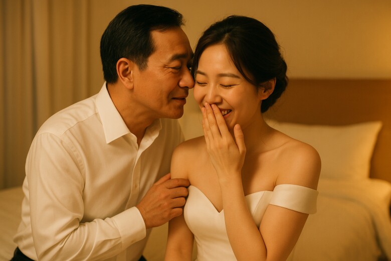 Động phòng với chồng hơn 20 tuổi, anh ghé tai tiết lộ bí mật khiến tôi cười cả đêm - 1