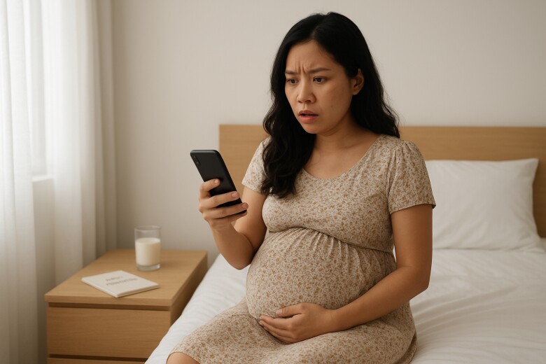 Giữa thai kỳ bỗng phát hiện chồng vẫn qua lại với người yêu cũ, lý do khiến tôi chỉ biết im lặng - 1