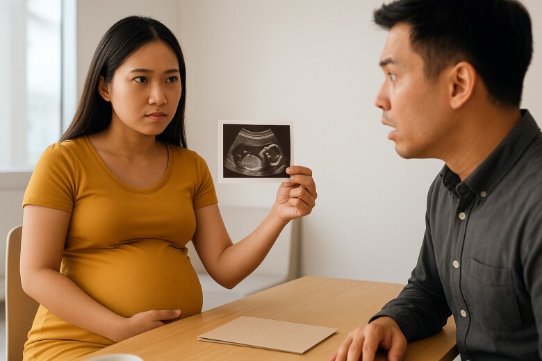 Ly hôn xong chồng cũ vội cầu hôn người khác, tôi đưa tờ giấy siêu âm khiến anh khuỵu xuống - 1