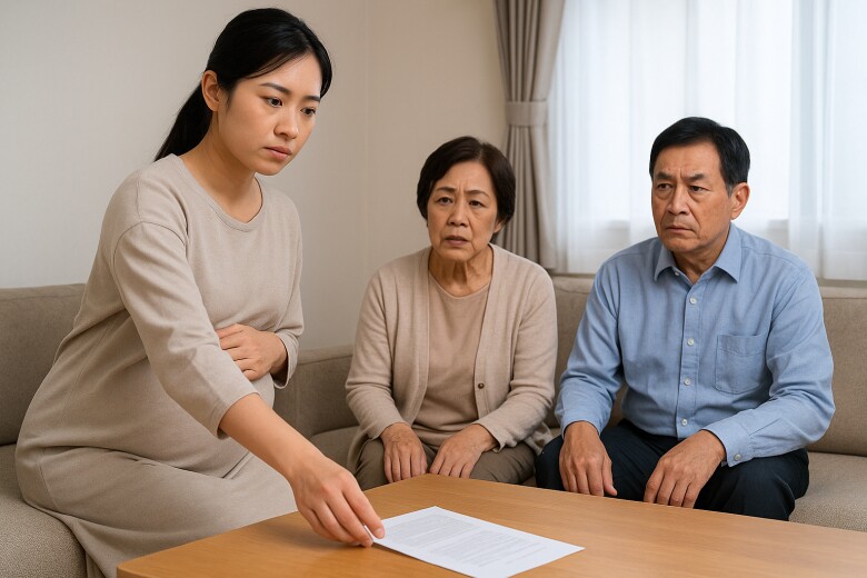 Mẹ chồng bắt đẻ đứa thứ 3, tôi chìa ra tờ giấy khiến cả nhà chồng chết lặng - 1