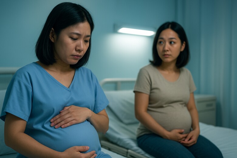 Ngày đi đẻ vô tình chung phòng với người yêu cũ của chồng, cô ấy tiết lộ 1 bí mật - 1