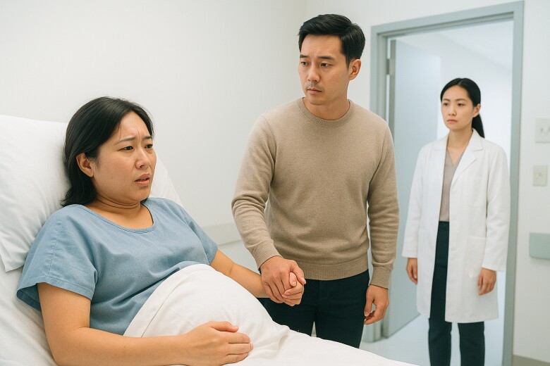 Ngày đi đẻ vô tình chung phòng với người yêu cũ của chồng, cô ấy tiết lộ 1 bí mật - 2