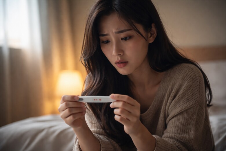 Vừa ly hôn xong thì phát hiện mang bầu, chồng cũ nhắn một câu khiến tôi khóc nức nở - 1